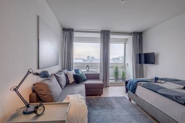 Arabellapark: apartment with panoramic view