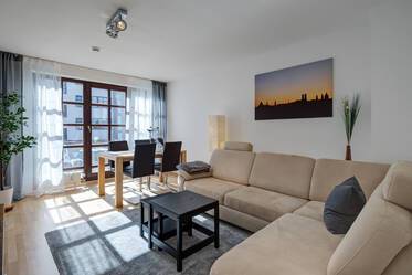 Bright and comfortable 2-room apartment with south-balcony 