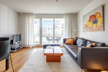 Comfortable 3-room apartment with balcony 