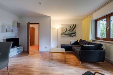 Newly renovated apartment with garden plot and internet