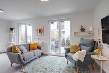 First occupancy: Furnished 2-room apartment in M-Gronsdorf