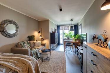 Generous and stylish 1-room apartment 