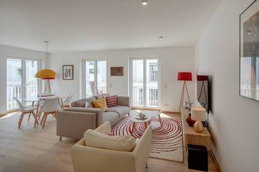 THERESE - First occupancy: Beautifully furnished 2-room PREMIUM apartment in Munich-Maxvorstadt