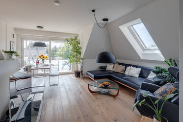 Modern apartment with roof terrace