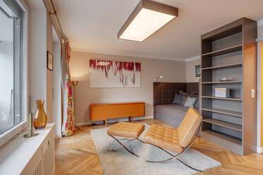 Exclusively furnished 1-room apartment in Munich-Bogenhausen