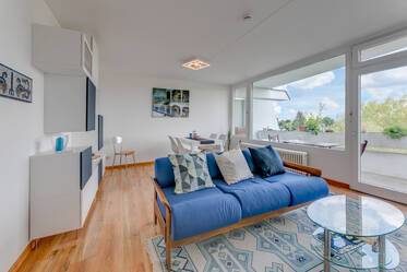 Furnished 3-room apartment with large balcony