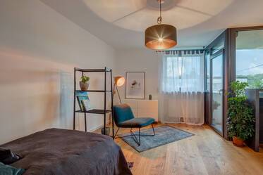 Aaprtment with designer kitchen and balcony