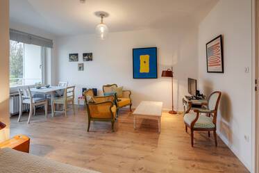 Fully furnished, quiet 1-room apartment