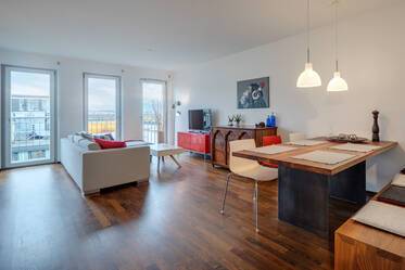 Bright new apartment with mountain view