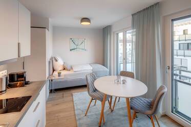 Stylishly furnished rental on the second floor