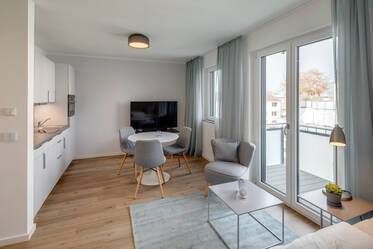 First occupancy: New apartment with balcony