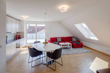 First occupancy: generous maisonette apartment 