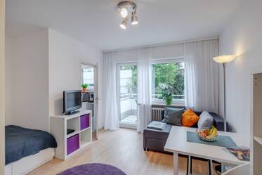 Nicely furnished studio in Fasangarten