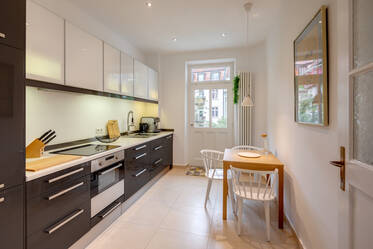 Modern apartment in protected historic building
