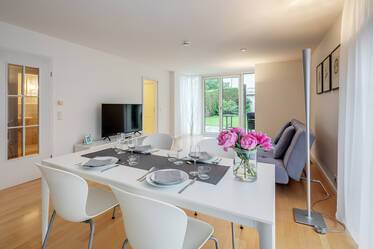 Garden apartment for rent with recreation room in Trudering