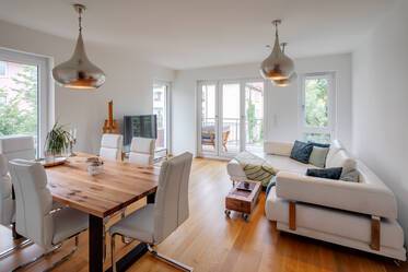 Bright 3-room apartment in Laim for rent