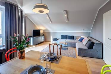 Beautifully furnished attic apartment in Obergiesing
