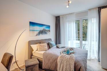 New construction 2021 - Top furnished rental with balcony