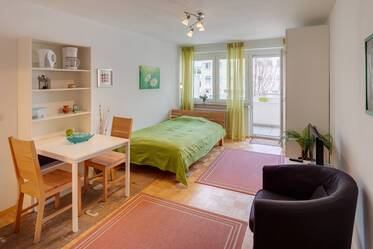 Attractively furnished studio in Obergiesing