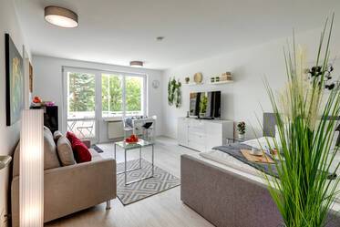 Sunny apartment for rent with south-facing balcony
