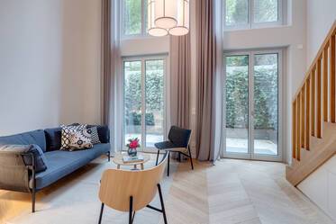 Herzog Park Suites | Junior suite with gallery and garden 