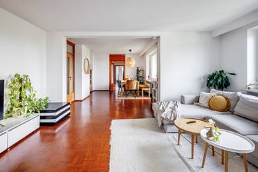 Spacious apartment with two balconies