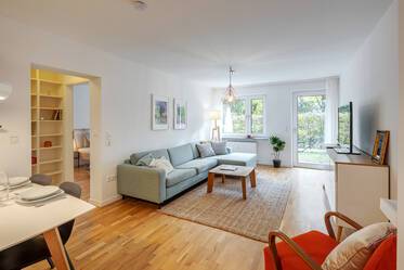Very beautiful 3-room apartment with garden for rent