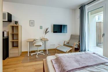 Furnished studio in the new neighborhood 'Living Isar' 
