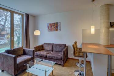 Modern 1-room apartment in Lohhof for rent