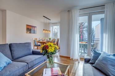 Beautiful family apartment in Moosach