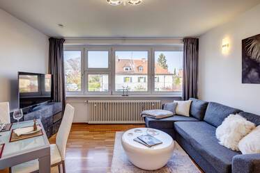 Beautiful, quiet and bright apartment in Laim for rent