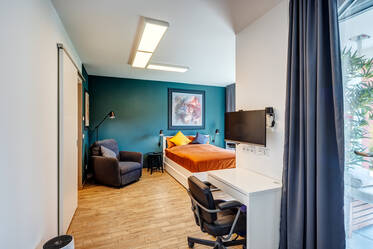 New apartment for rent with terrace and garden