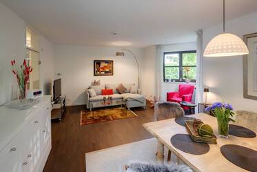 Lovely ground floor apartment with terrace for rent