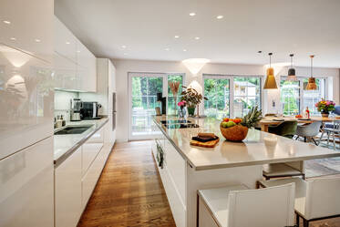 Quiet and high quality living in a single family house