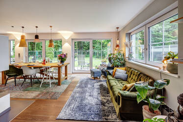 Quiet and high quality living in a single family house