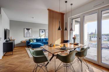 Exclusively furnished apartment for rent 