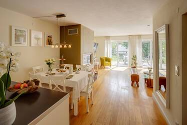 Nice furnished mid-terrace house in Garching for rent