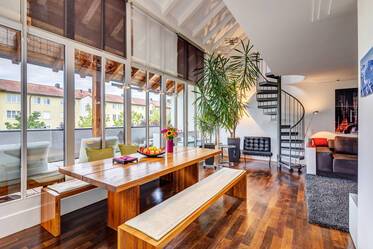 Charming maisonette apartment with gallery