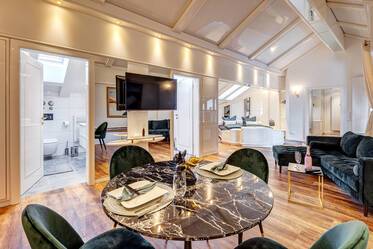Luxury apartment on the top floor of a villa for rent 