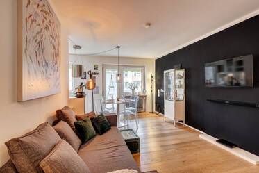 Spacious, furnished 2-room apartment for rent