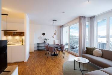 Living at the Olympiapark - all new furniture