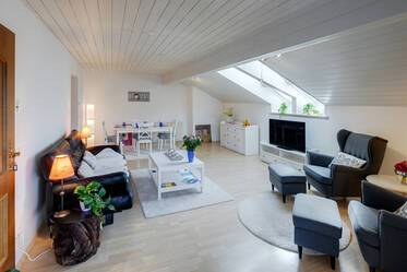 Bright attic apartment in Buch at Ammersee