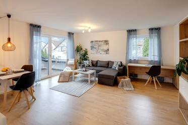 Modern apartment with sunny roof-terrace for rent