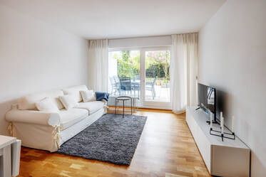 Living in the Olympic village with small garden