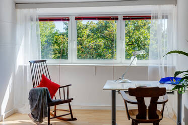 Attic-apartment with view of the Nymphenburger Canal