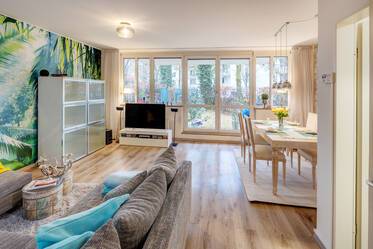 Charming garden apartment for rent in Solln