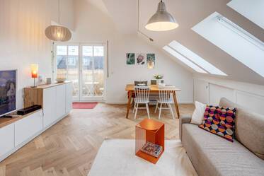 For rent: Beautiful attic apartment in Au-Giesing