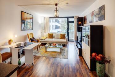 Largely newly furnished apartment for rent