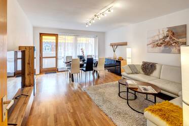 Apartment in good location with like new furniture