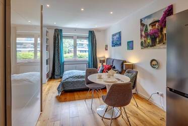 Menterschwaige: studio apartment near the Isar 